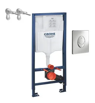 سيفون افرنجي مخفي جروهي زر دائري GROHE Rapid SL